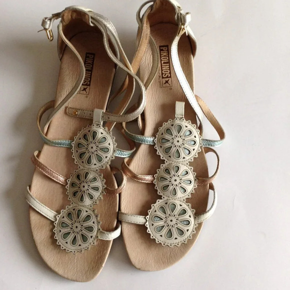 PIKOLINOS Shoes - Pikolinos Naturally Good Women's Sandals Shoes Size US 11 Summer Flats